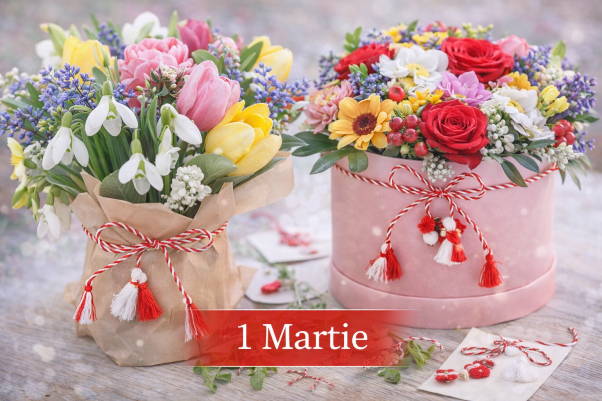 Ce poți oferi de 1 Martie: idei de Mărțișor cu flori și cadouri elegante